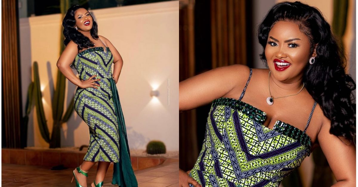 Nana Ama Mcbrown Glows In African-Themed Fabric Photos Ahead Of The Weekend