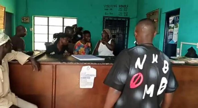 Drama at Damongo Police station as suspect escaped arrest [Photos]